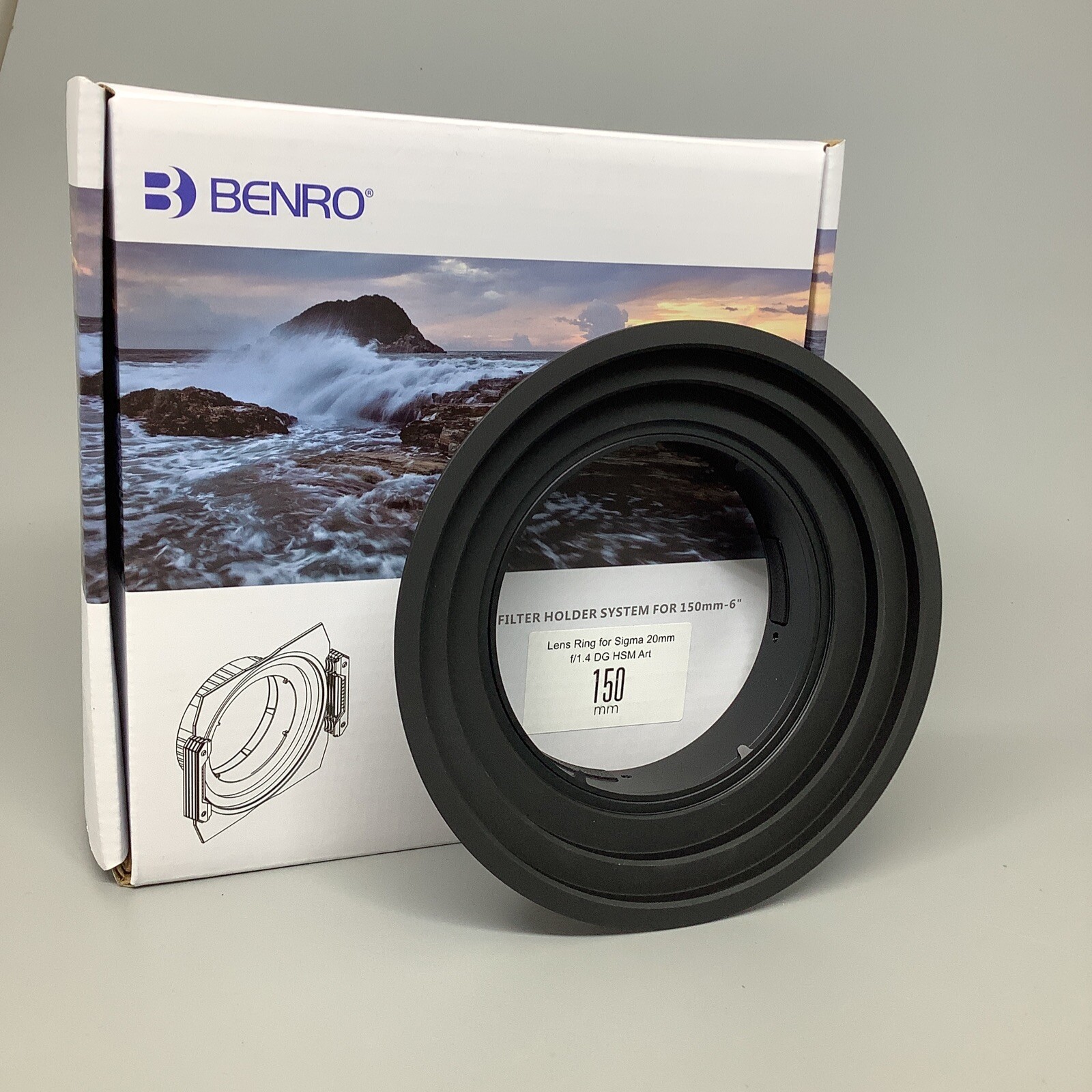 Benro Master Mounting Ring for 150mm Filter Holder - Sigma 20mm f/1.4 DG HSM Art