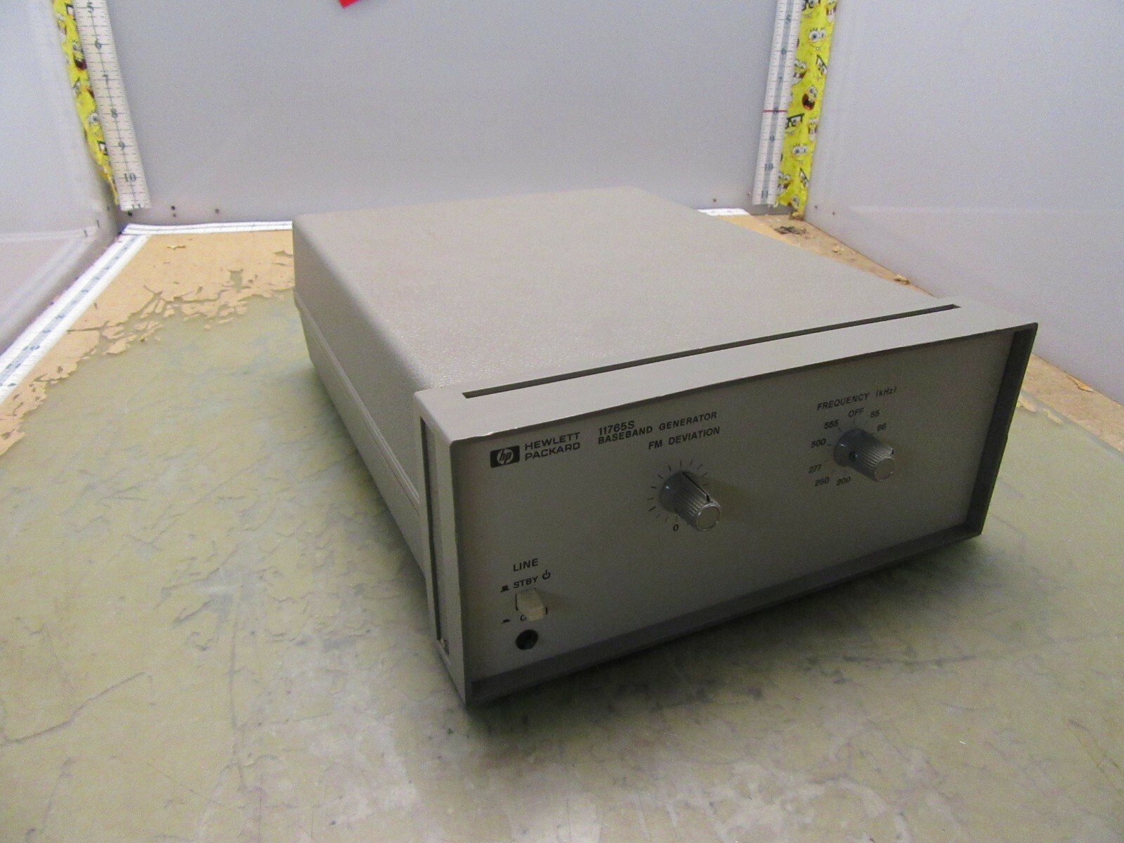 hp 11765s baseband generator fm modulator [4*S-25]