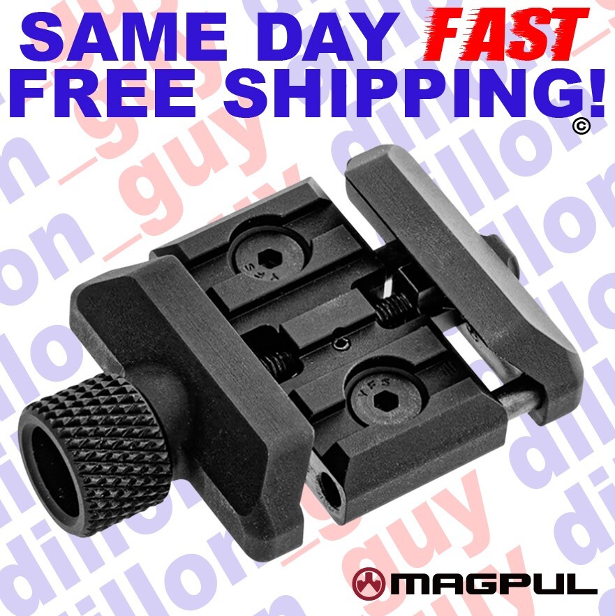 Magpul QR Grabber Bipod Rail Adapter Set 17S Black Aluminum MAG1196-BLK SAME DAY