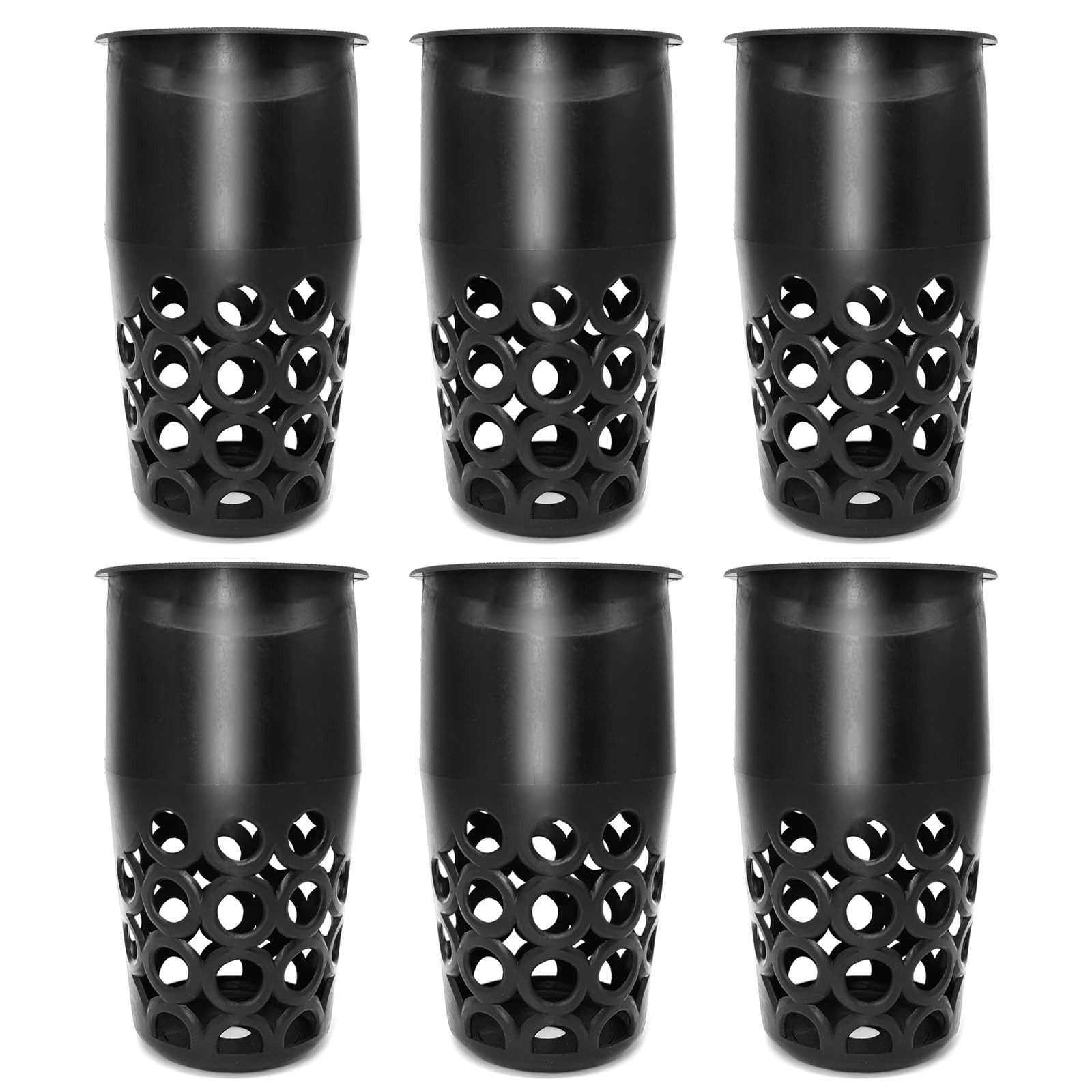 Pool Table Pockets Replacement Pockets for Billiard Table Set of 6 Large Capa...