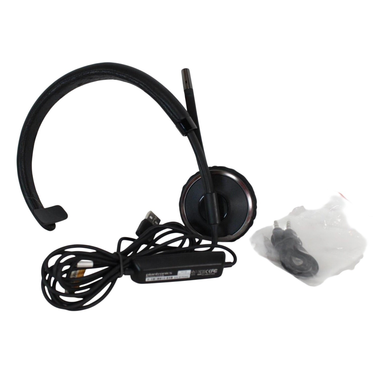 Plantronics Blackwire C510-M Mono USB Headset Microsoft Lync 818AA2 Black