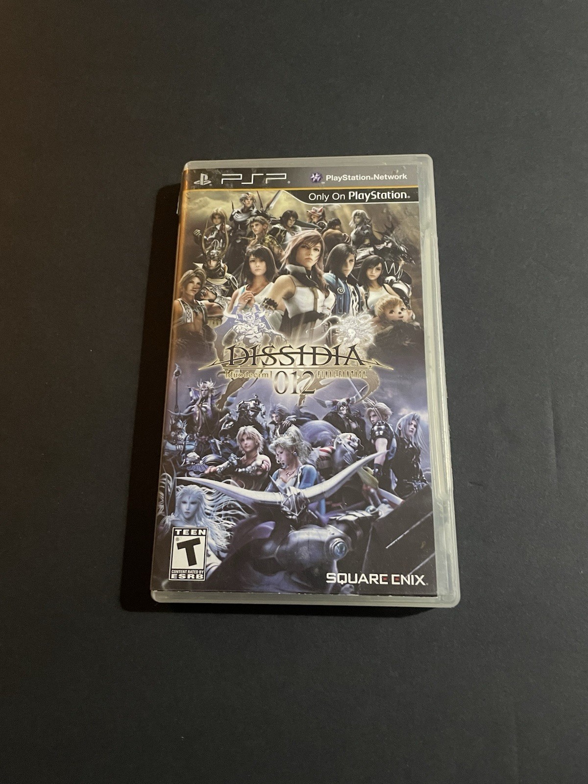 dissidia 012: duodecim final fantasy psp Case only with insert