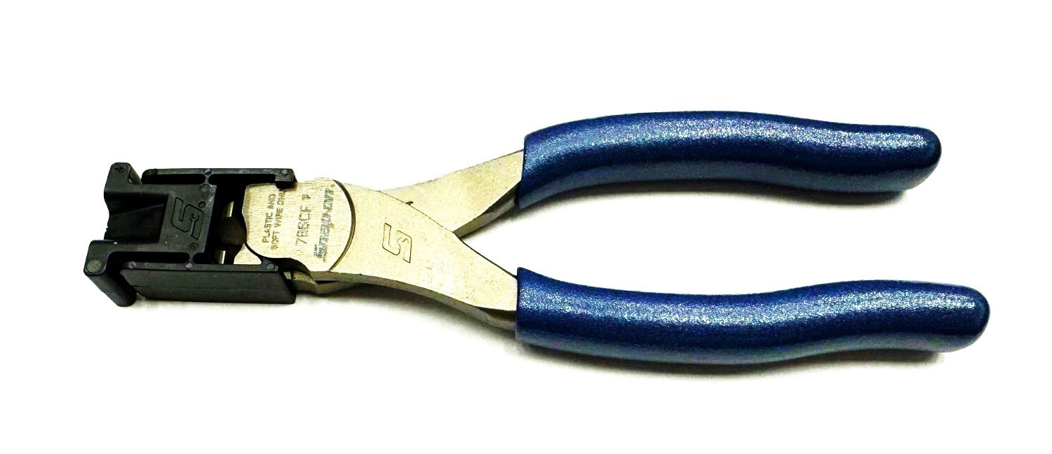 *NEW* Snap-on 786CFMB DIAGONAL FLUSH CUTTER PLIERS  6" *BLUE SOFT HANDLES*