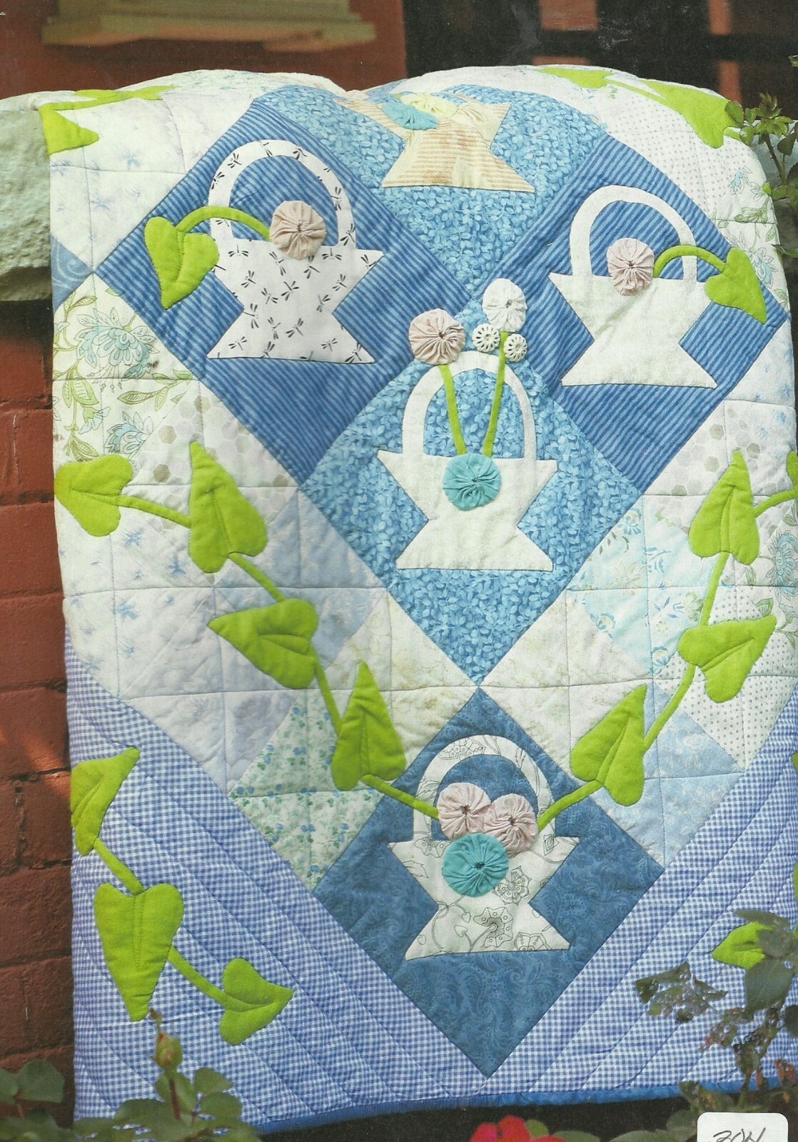 B0243  SWEET VINES QUILT PATTERN/INSTRUCTIONS