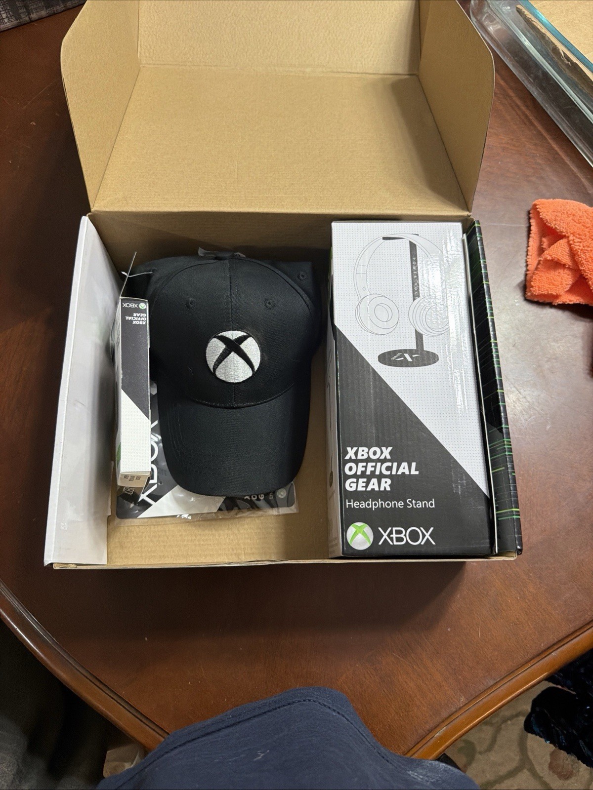 Xbox Official Gear Bundle Hat Headset Stand Pins Coaster Accessories Lot