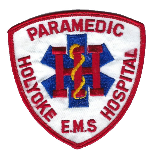 Holyoke Hospital MA Massachusetts EMS Paramedic duty-worn patch