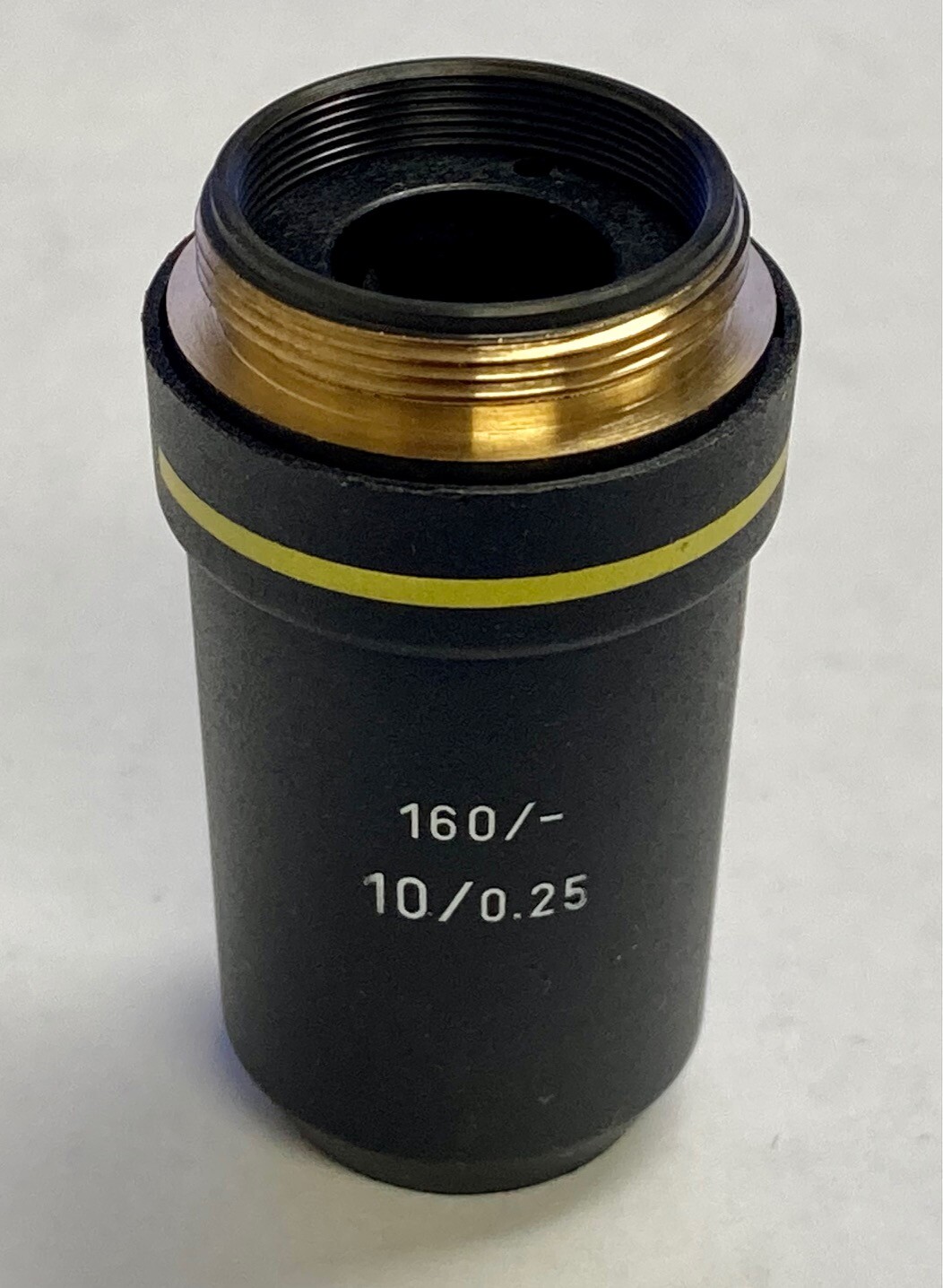 Leica Microscope 519754 Objective Lens 10X/0.25 Achro 160/- RMS