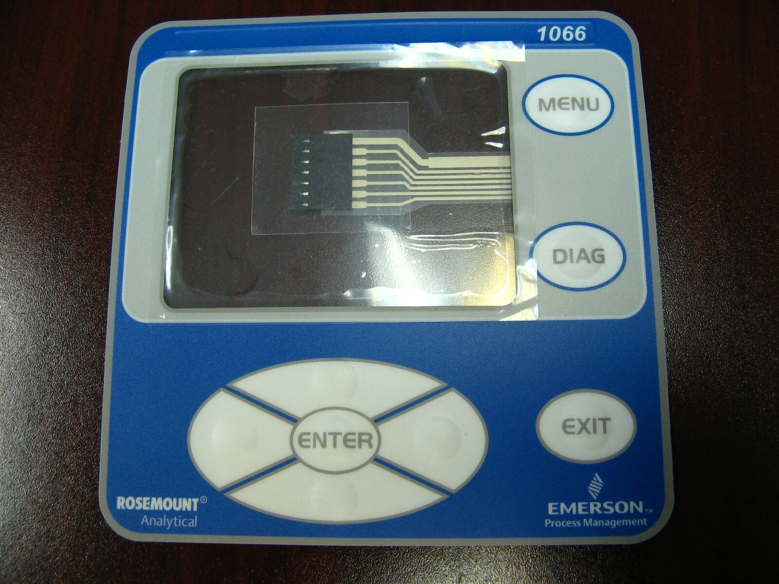 Emerson Rosemount Model 1066 Transmitter Front Panel Membrane Switch Replacement