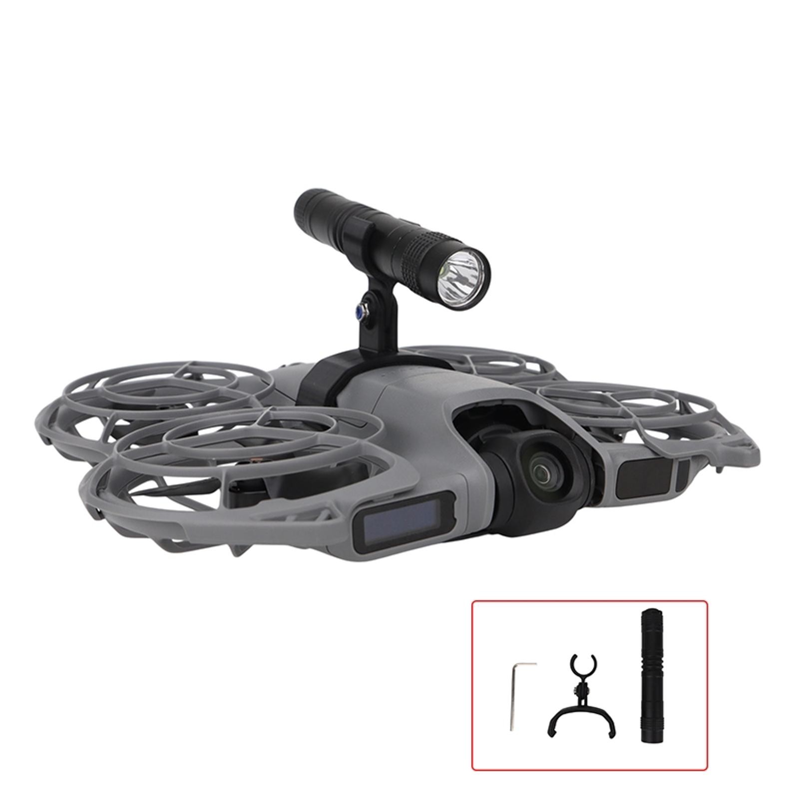 LED Flashlight For DJI NEO 2 Night Flight Light Spotlight with Mounting Bracket