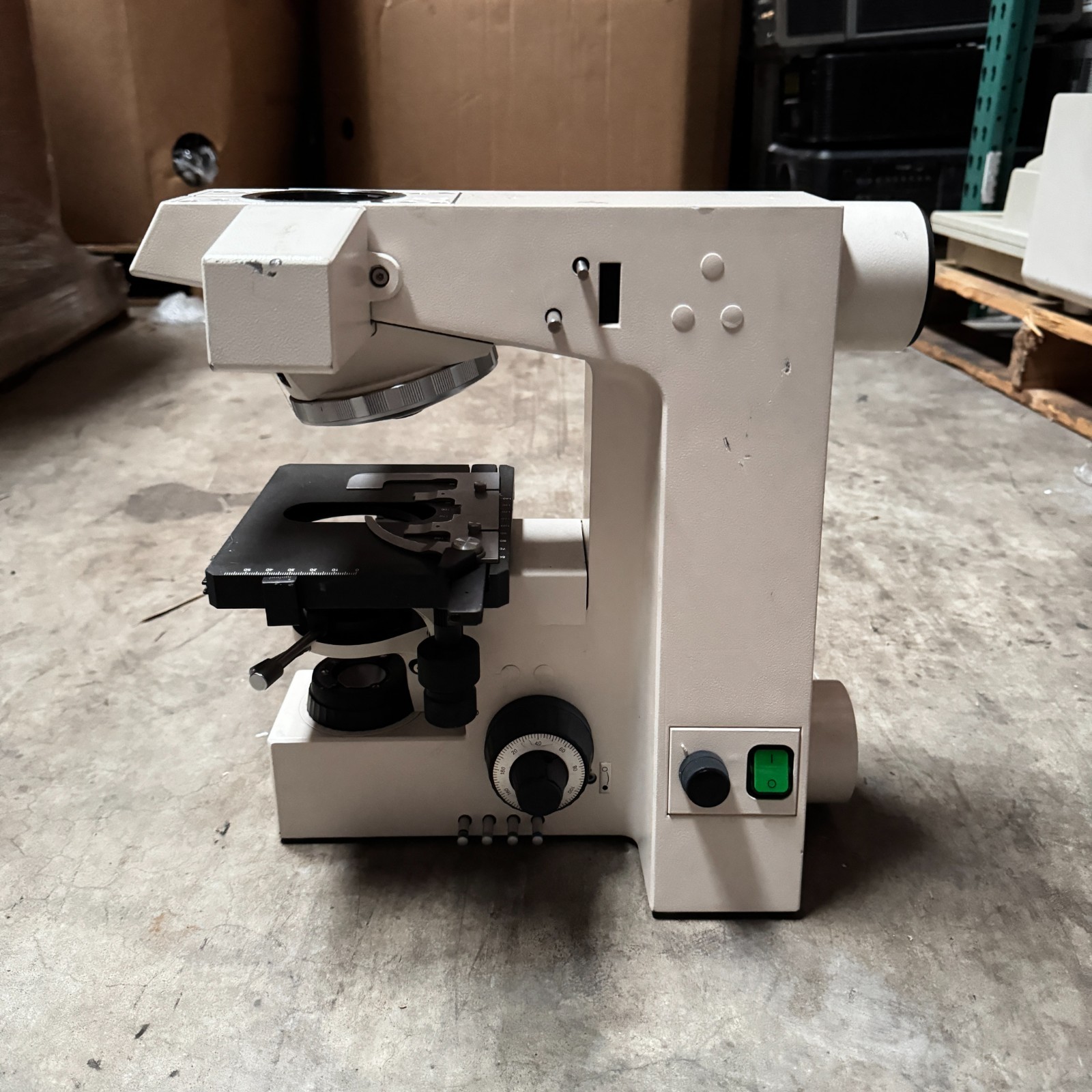 Carl Zeiss Axioskop EL-Einsatz 45 14 85 Laboratory Microscope | Incomplete