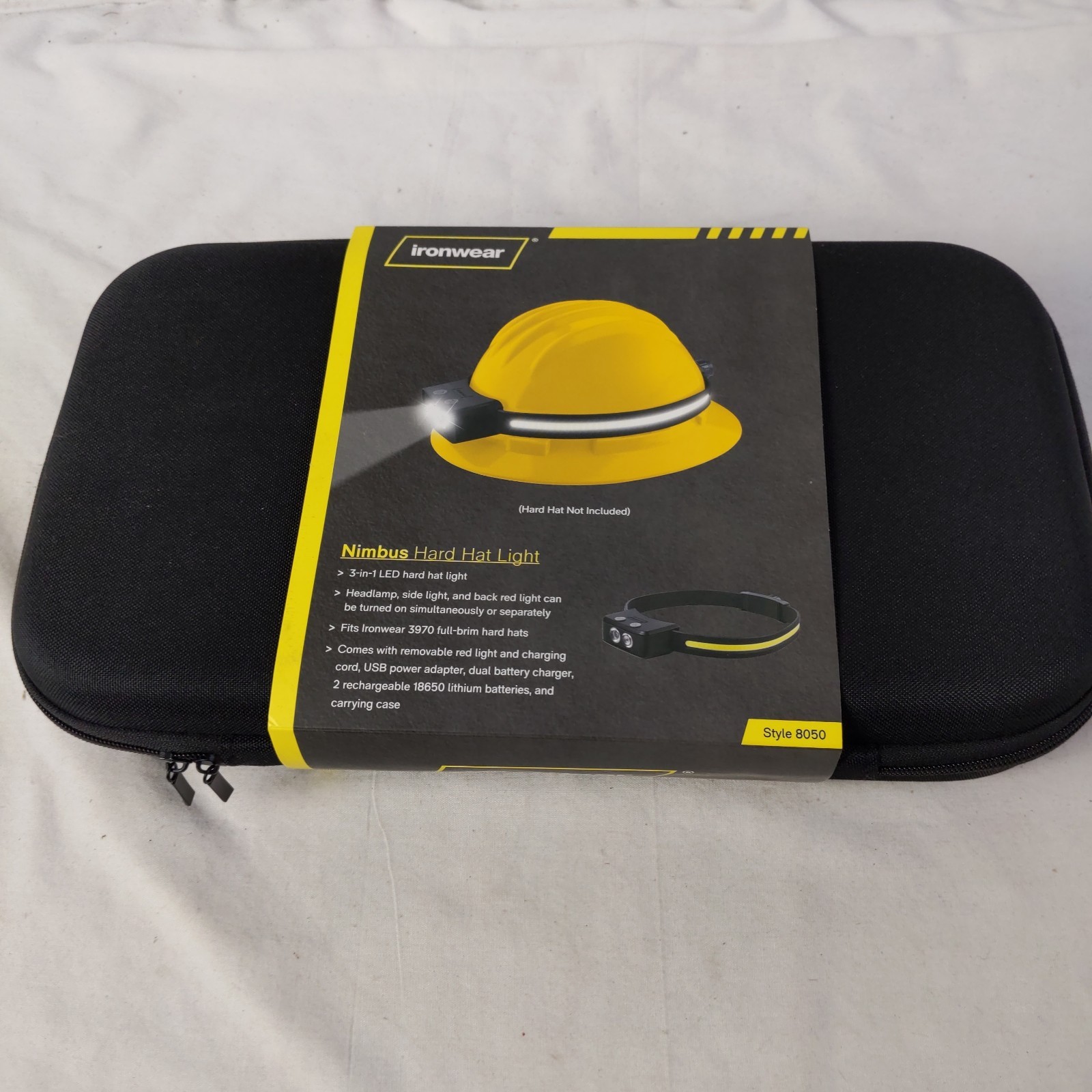 Ironwear Nimbus Hard Hat Head Lamp Style 8050