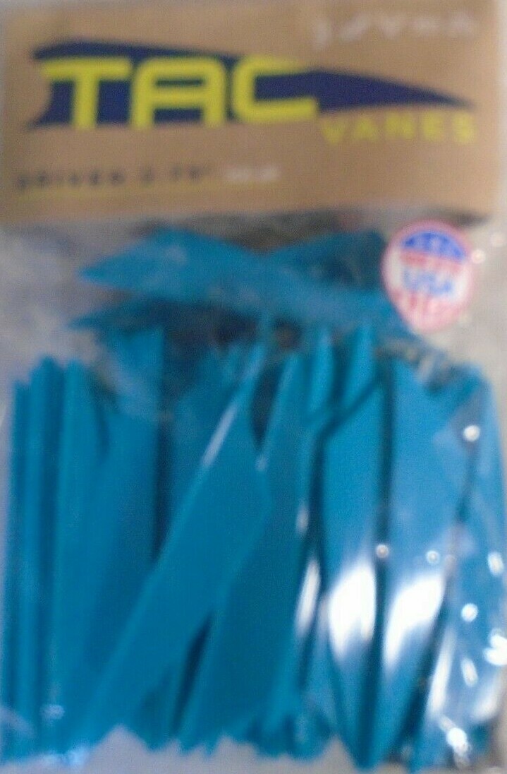 @NEW@ 36- TAC Vanes Driver 275! Teal 2.75" MADE IN THE USA
