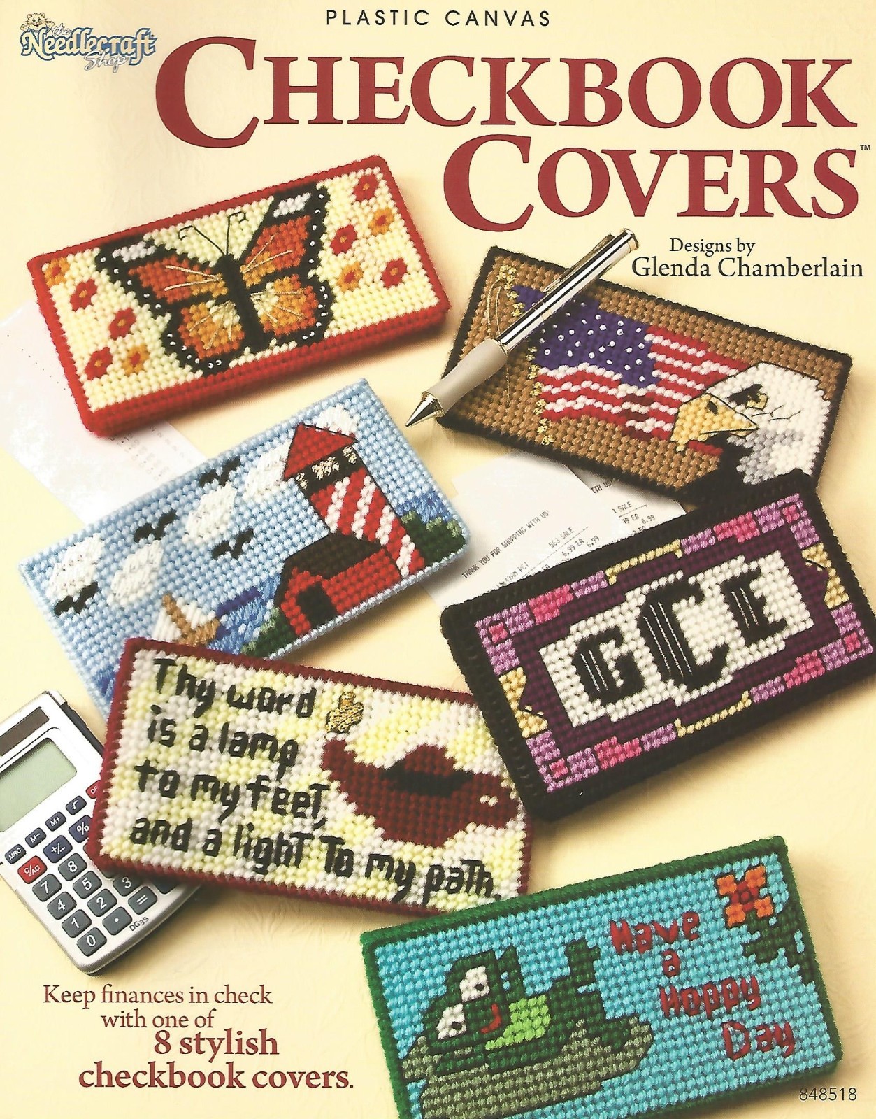 Checkbook Covers Plastic Canvas Patterns The Needlecraft Shop Glenda Chamberlain