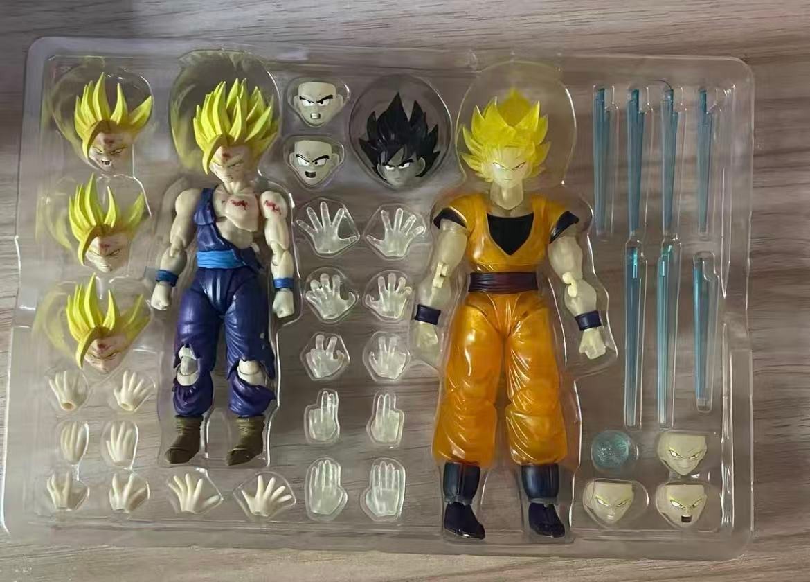 Demoniacal Fit -goku&gohan ssj2 Father and Son SHF 1/12  6" Action Figure NEW