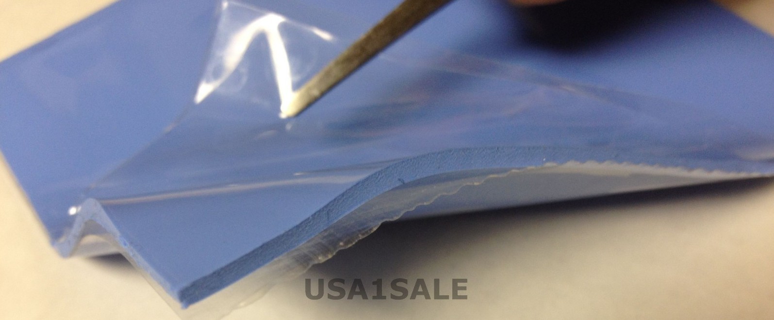100x100x2mm GPU PS3 PS2 XBOX 360 Heatsink Compound Thermal Conductive Pad Blue √