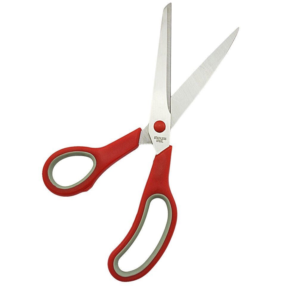 5 Piece Stainless Scissors Set Soft-grip Handle for School Office Multipurpose