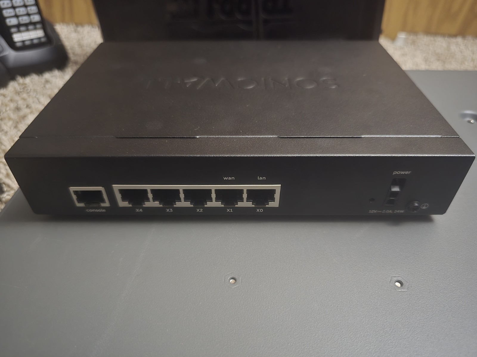 SonicWall TZ350W TZ Series Next-Generation Firewall - Black