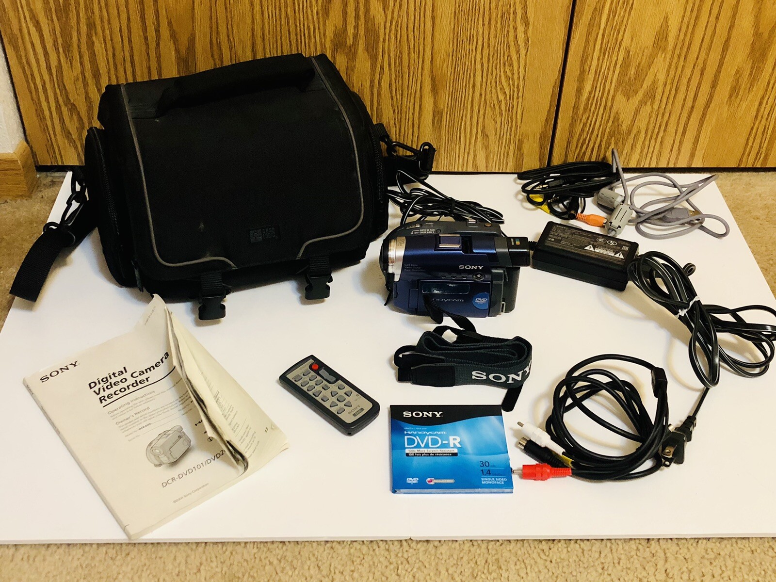 Sony HandyCam DCR-DVD UN TESTED