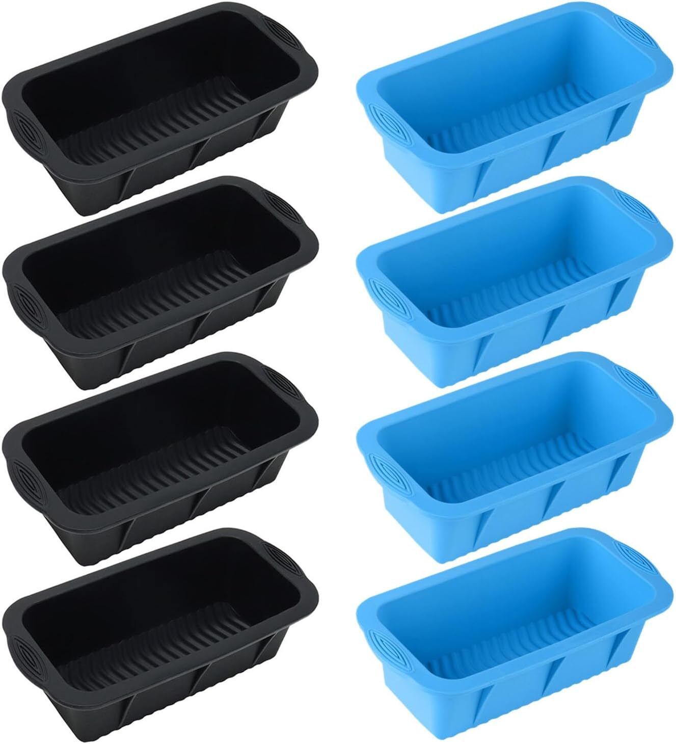 8Pcs Extra Large Ice Block Mold Silicone Ice Block Molds for Ice Bath Tub Big...