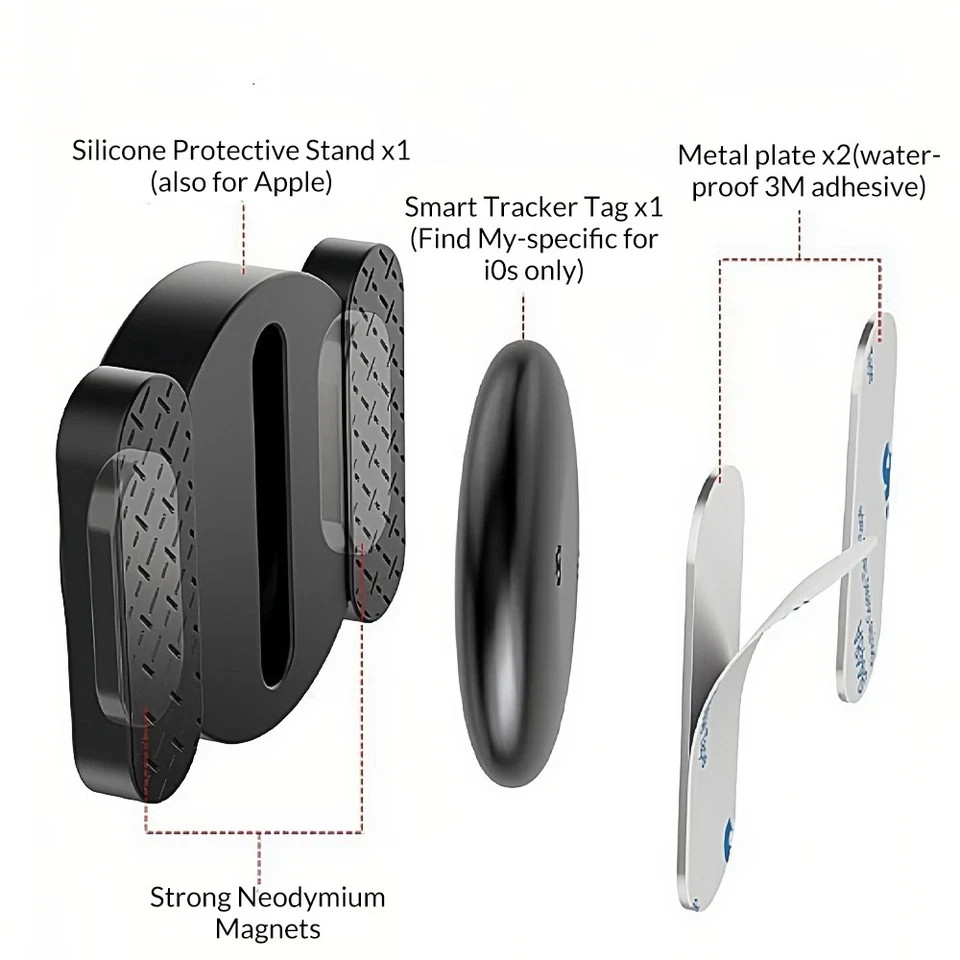 Mini GPS Tracker For Car Hidden Vehicle Tracking Device iOS only No Monthly Fee