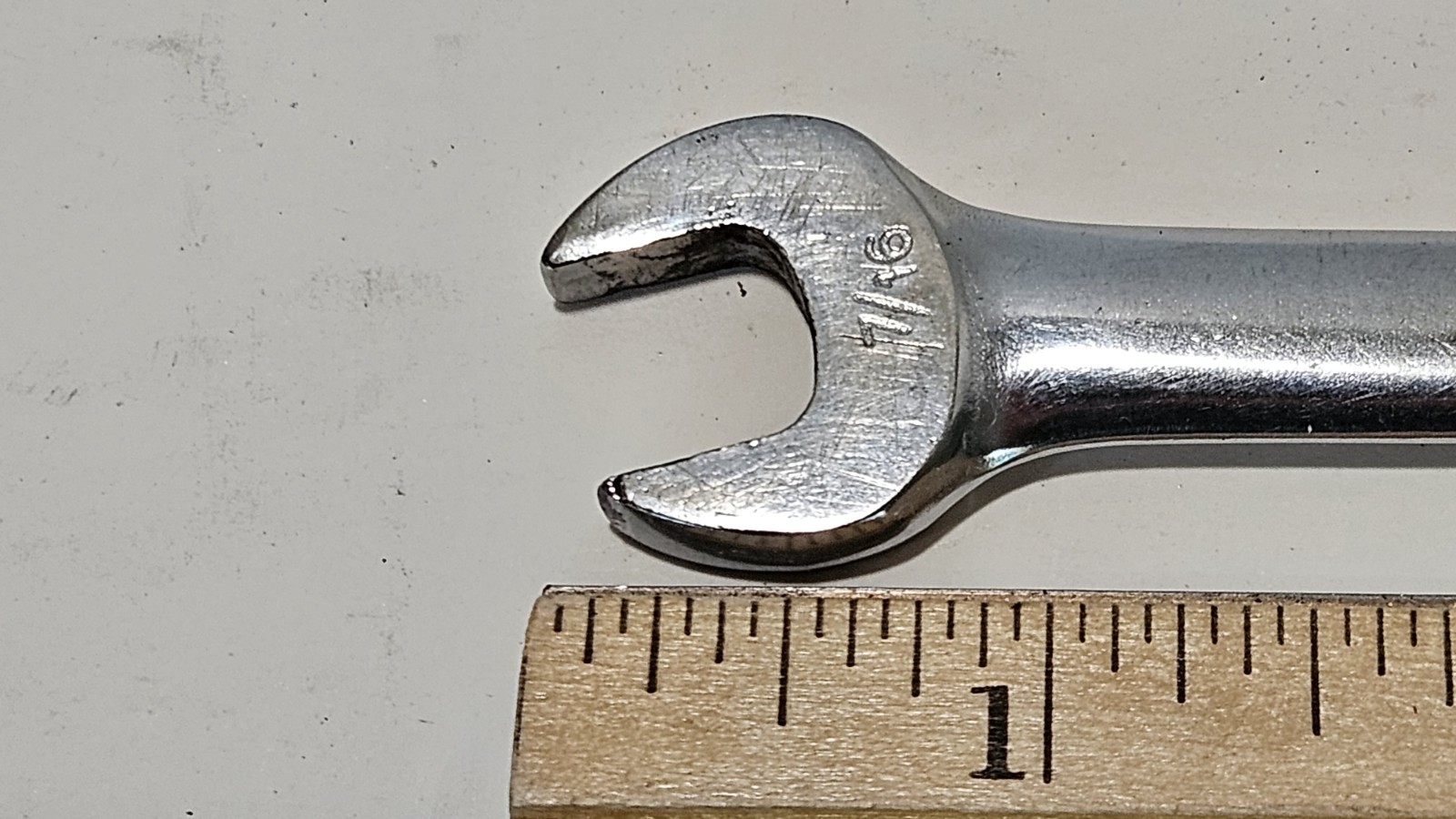 Vtg Snap On OEX-140 Combo Wrench 7/16"