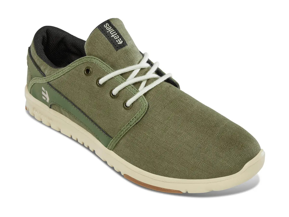 Etnies Men's Scout Olive/Tan/Gum Shoes