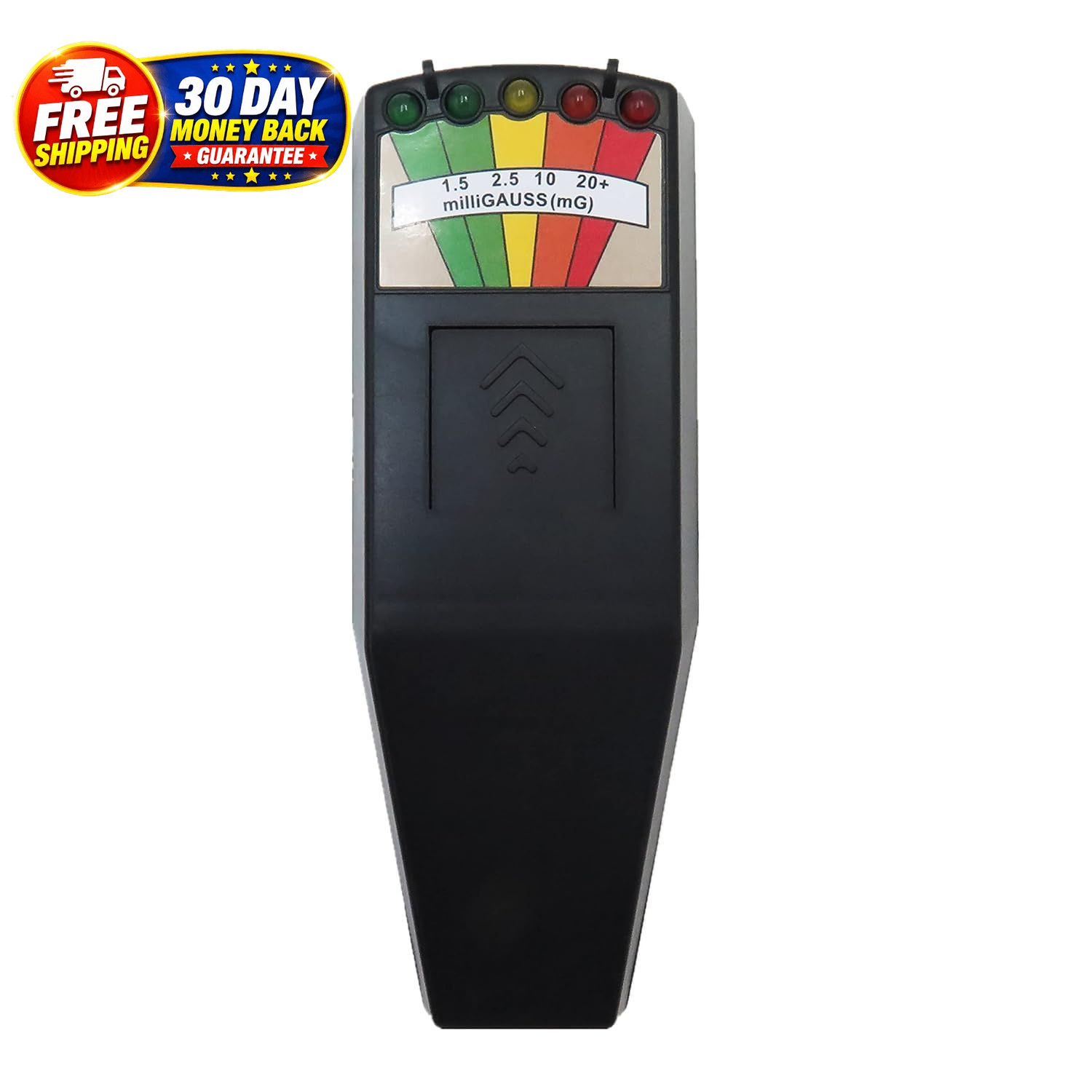 Ghost Hunting Paranormal Handheld 5 LED EMF Meter Magnetic Field Detector