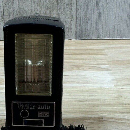 Vivitar Auto 252 Electronic Flash Unit - Not Tested