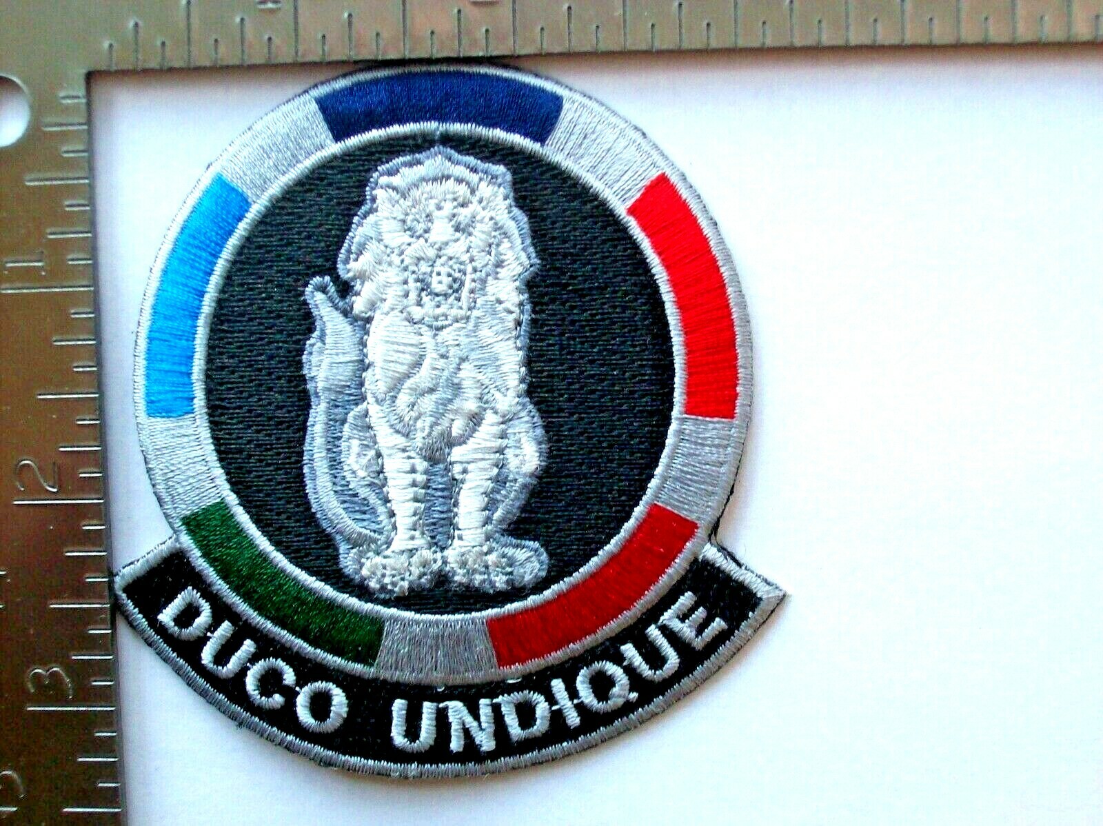 US ARMY 425th BSTB "DUCO" 4/25 BCT (AIRBORNE) PATCH (USA-4) FT. RICHARDSON, AK