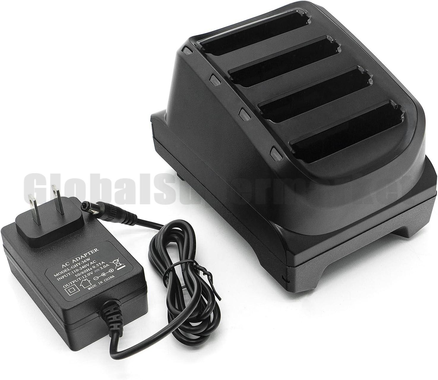 US SHIP 4-Slot Battery Charger Cradle For Zebra TC21 TC26 SAC-TC2Y-4SCHG-01 New