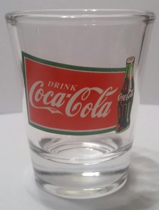 Coke Sign 1½ Shot Glass
