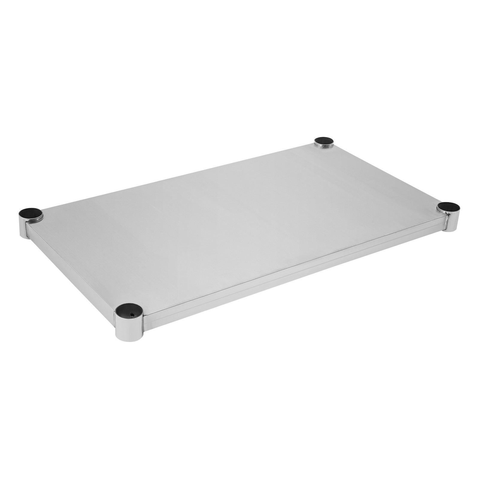 Stainless Steel Adjustable Under Shelf for Work Table - 220lbs Capacity