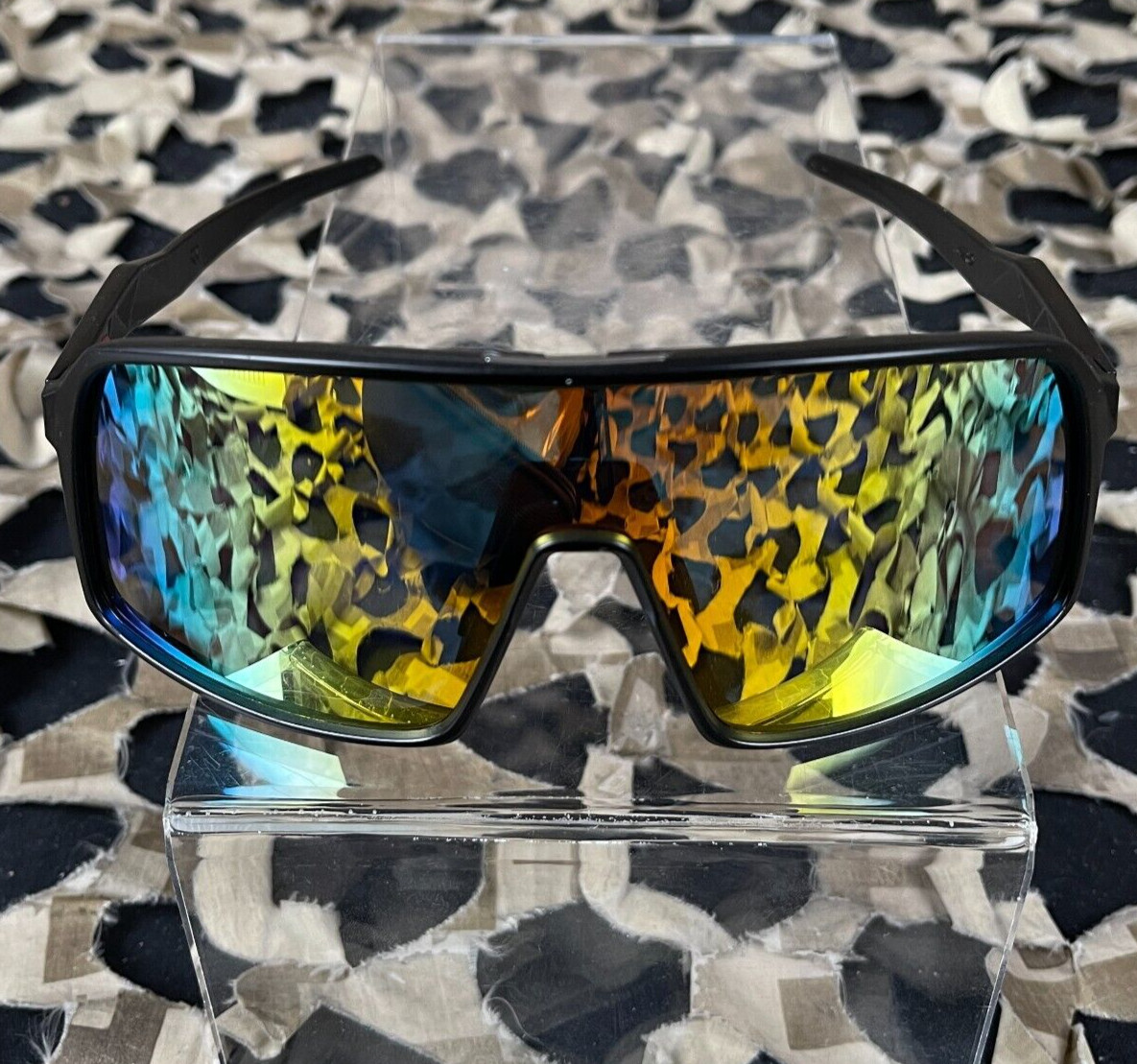 NEW DLX Luxe Shades Sunglasses - Red Chrome