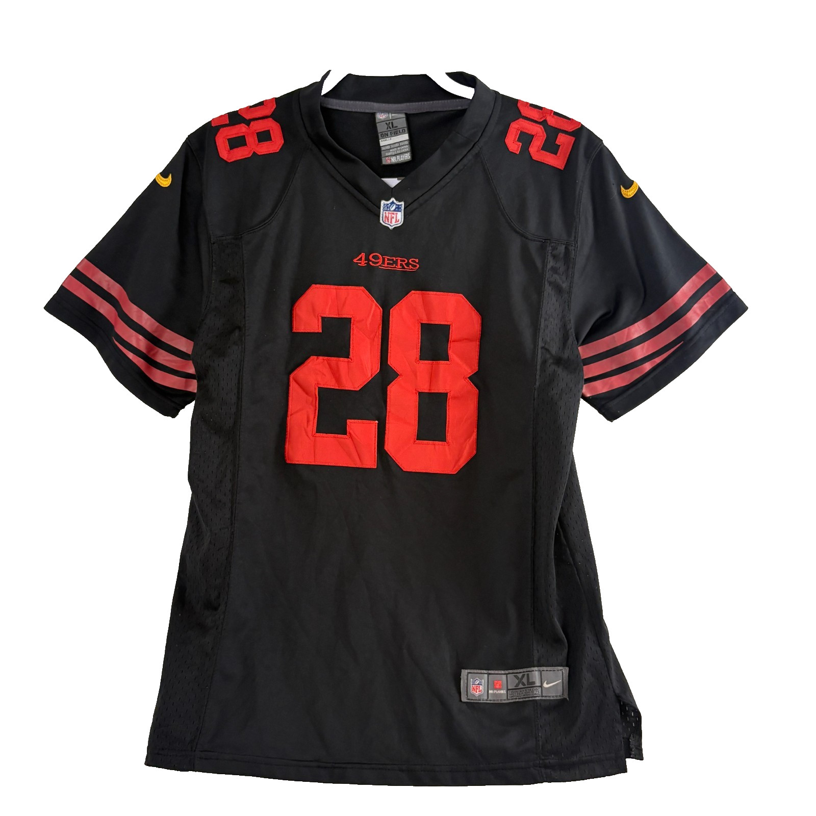 Nike NFL San Francisco 49ers Carlos Hyde #28 Alternate Youth Jersey XL