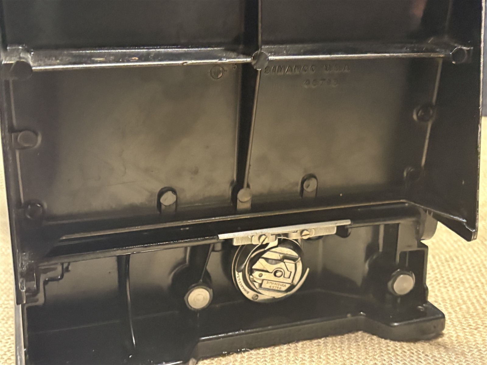 Singer Featherlight 221-1 sewing machine, Centennial edition 1951, pretty