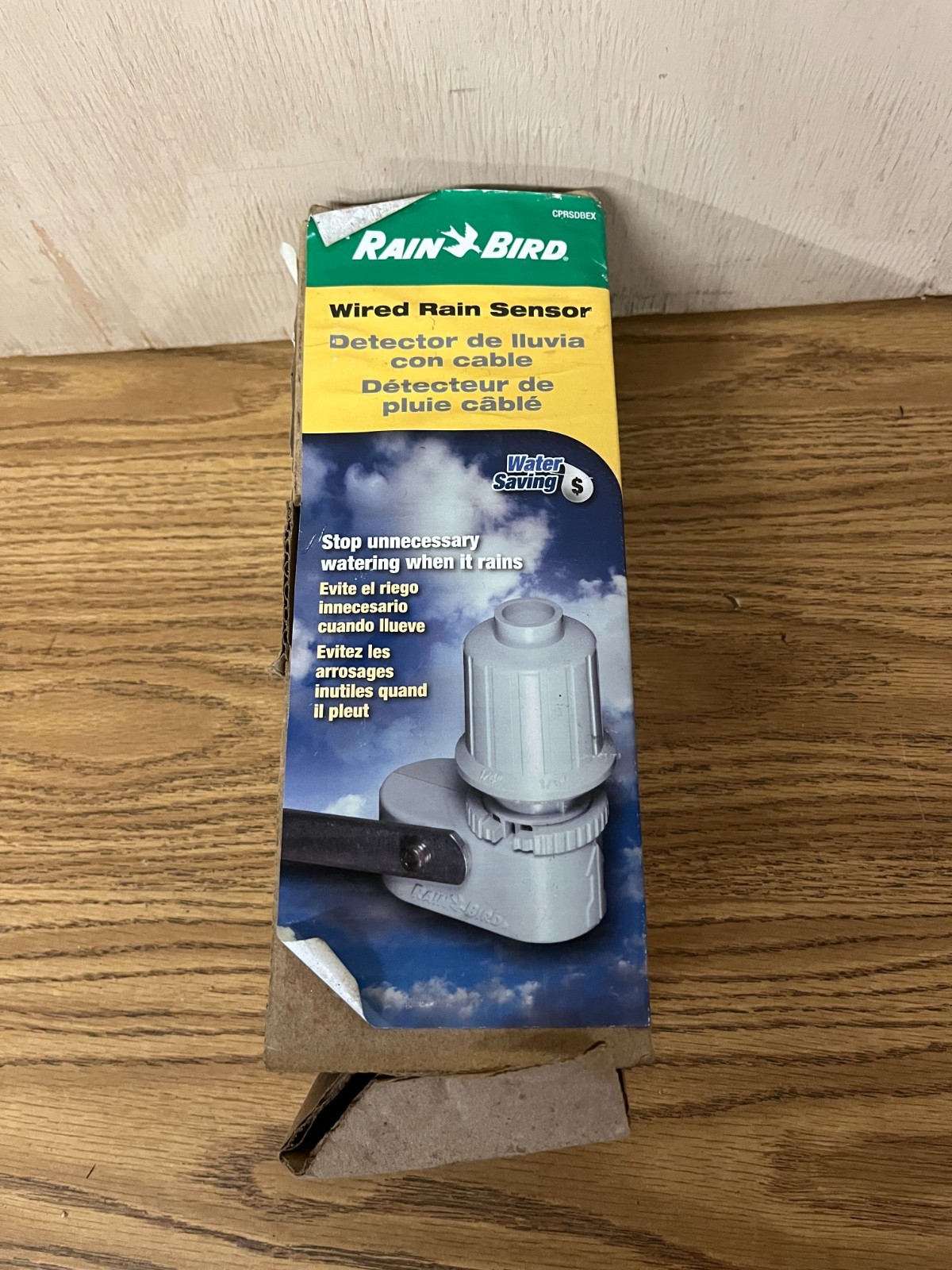 Rain bird RSDBEX - Wired Rain Sensor with Bracket Rain Shut-Off - New Open Box