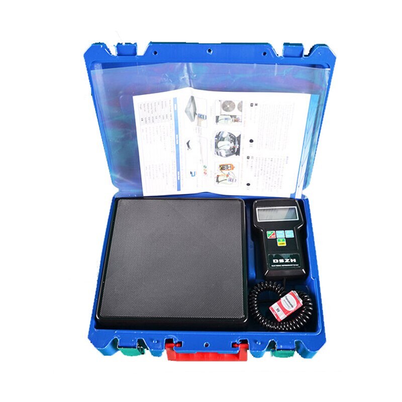 Portable Digital A/C Refrigerant Freon Charging Weight Scale Electronic Scale