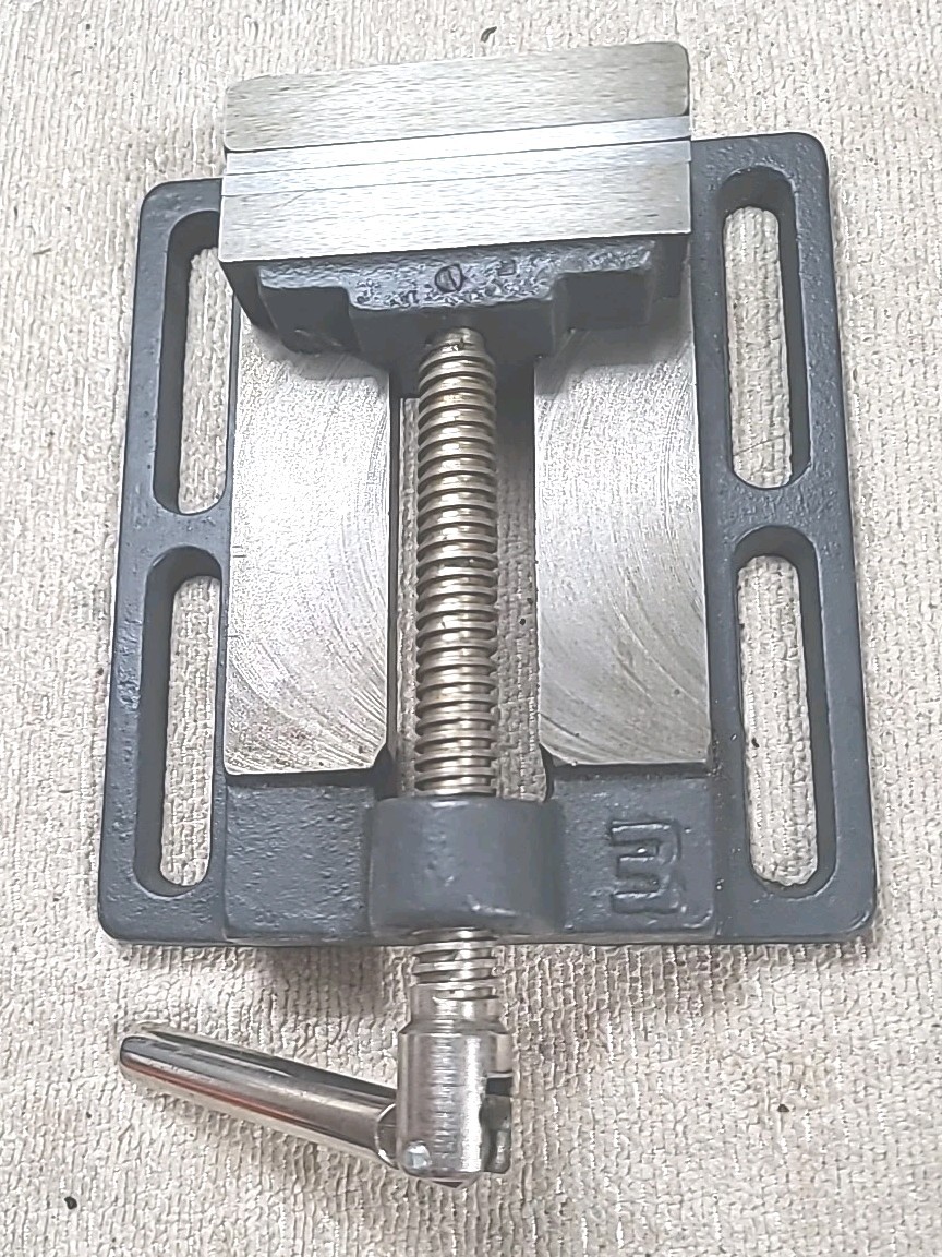Solid Low Profile 3 Inch Drill Press Vice Low Profile Machinist Tool.
