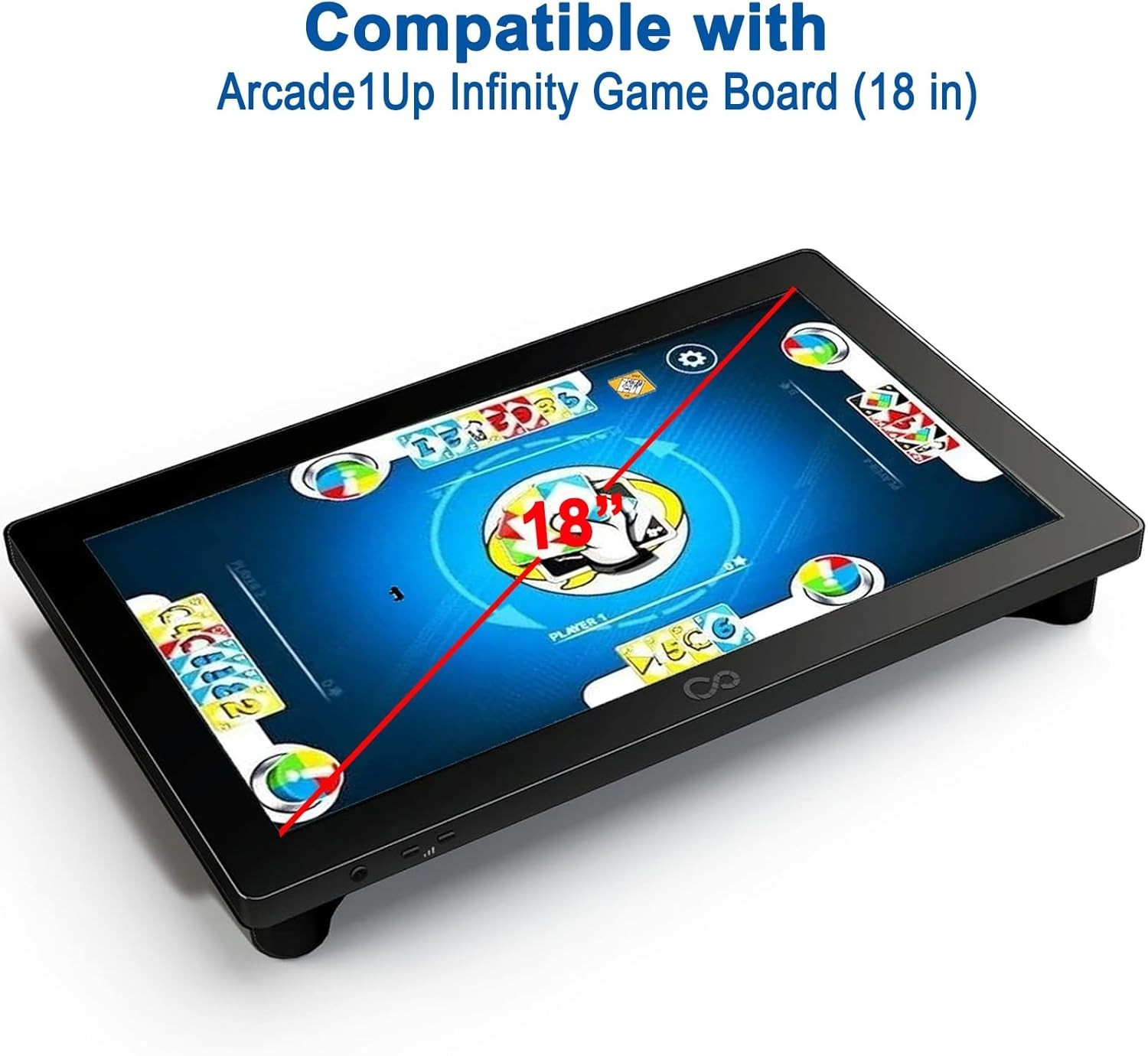 2-Pack Anti-Glare Screen Protector Compatible with Arcade1Up Infinity Game Bo...