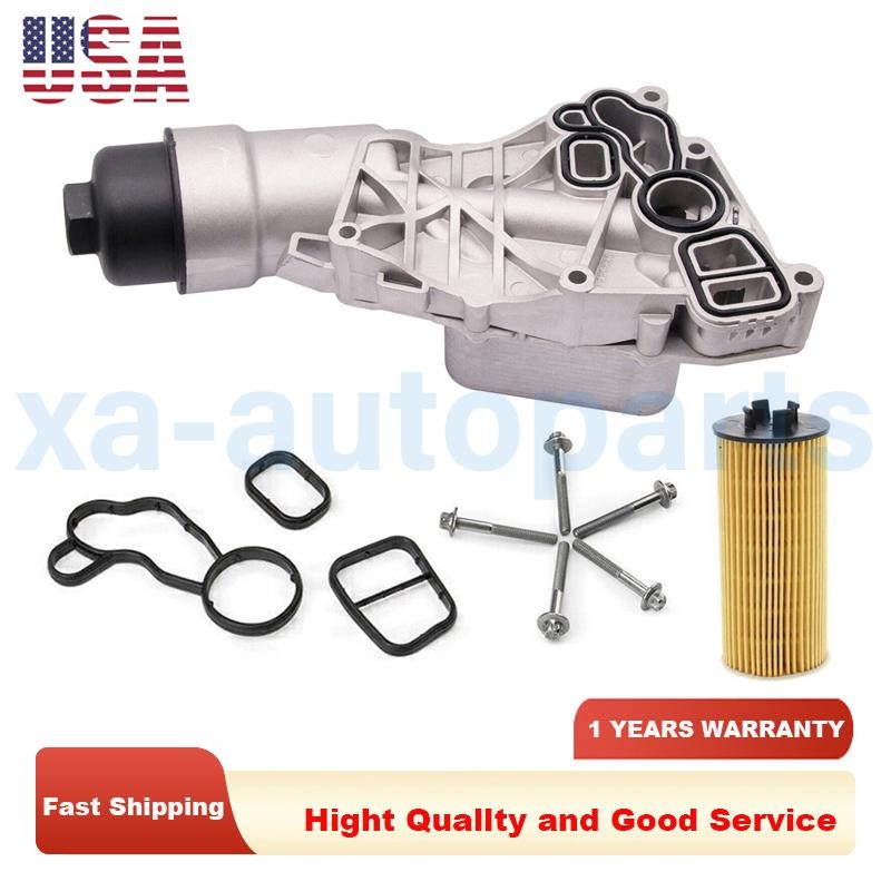 Aluminum Oil Cooler Filter Housing Assembly For BMW X1 X2 Mini Cooper F54 F56 US
