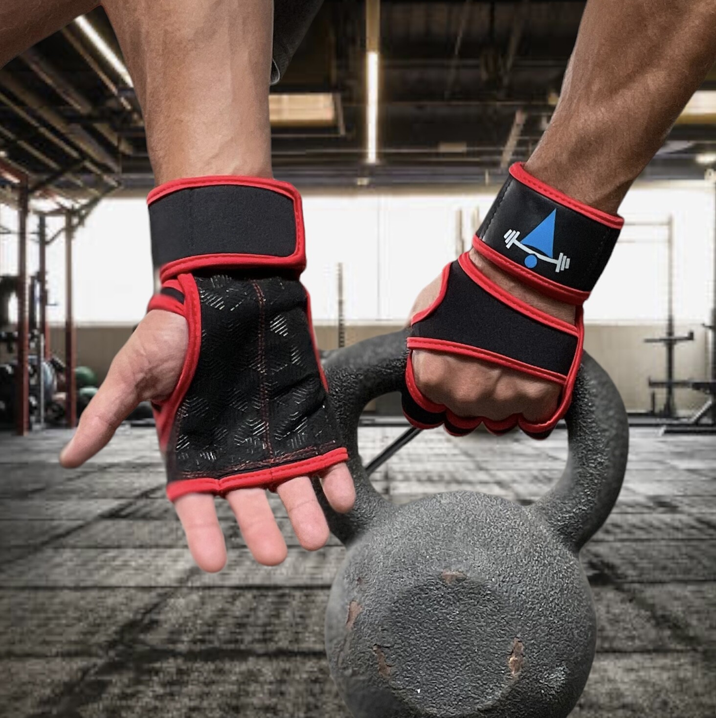 LTrevFit Weightlifting Exercise Fitness Gym Workout Gloves Wrist Wraps Men Women