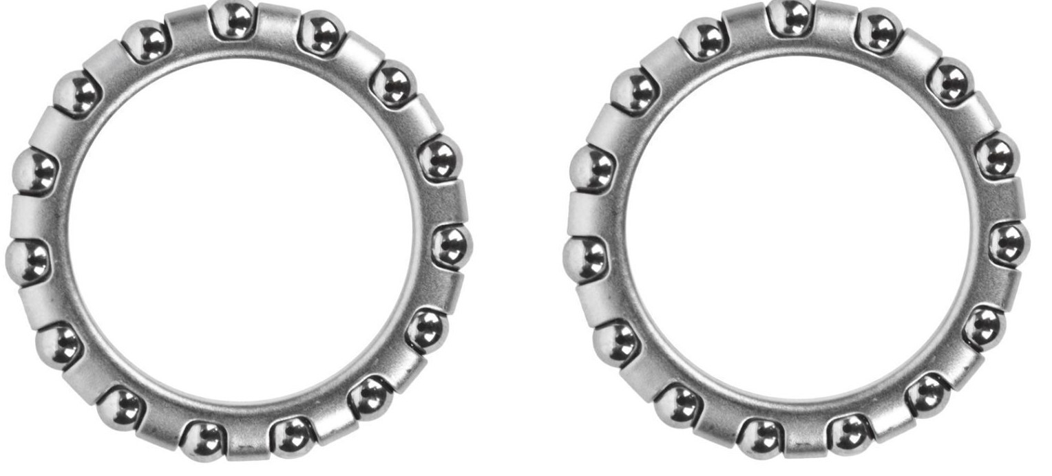 BICYCLE BMX headset bearings fits bear trap/mx-2  other 1" HEADSET flat tange