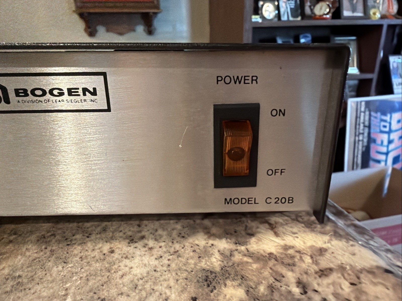 Bogen Challenger C20B Solid State 20W PA Mixer Amplifier Tested