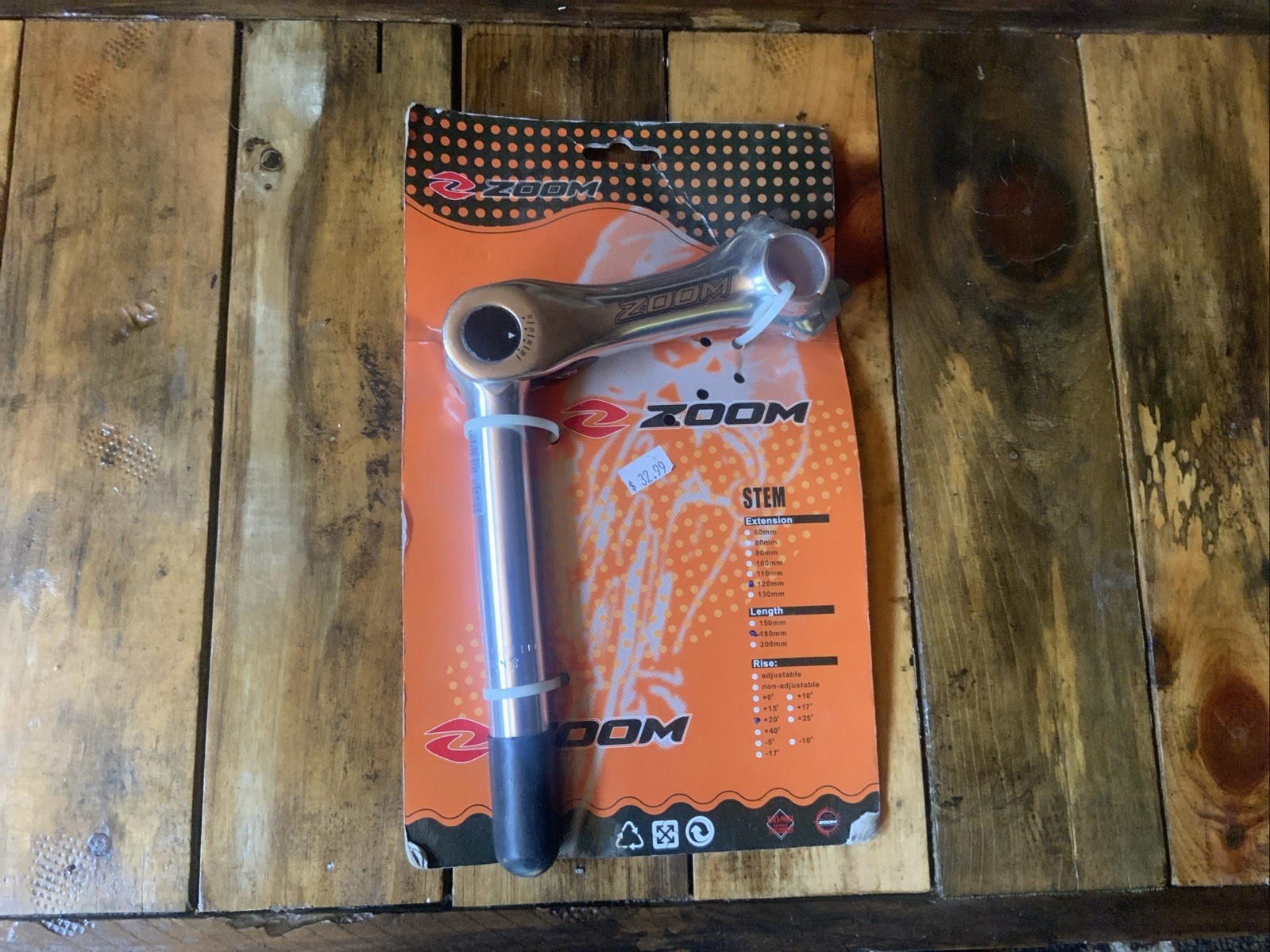 Zoom Quill Stem 180mm