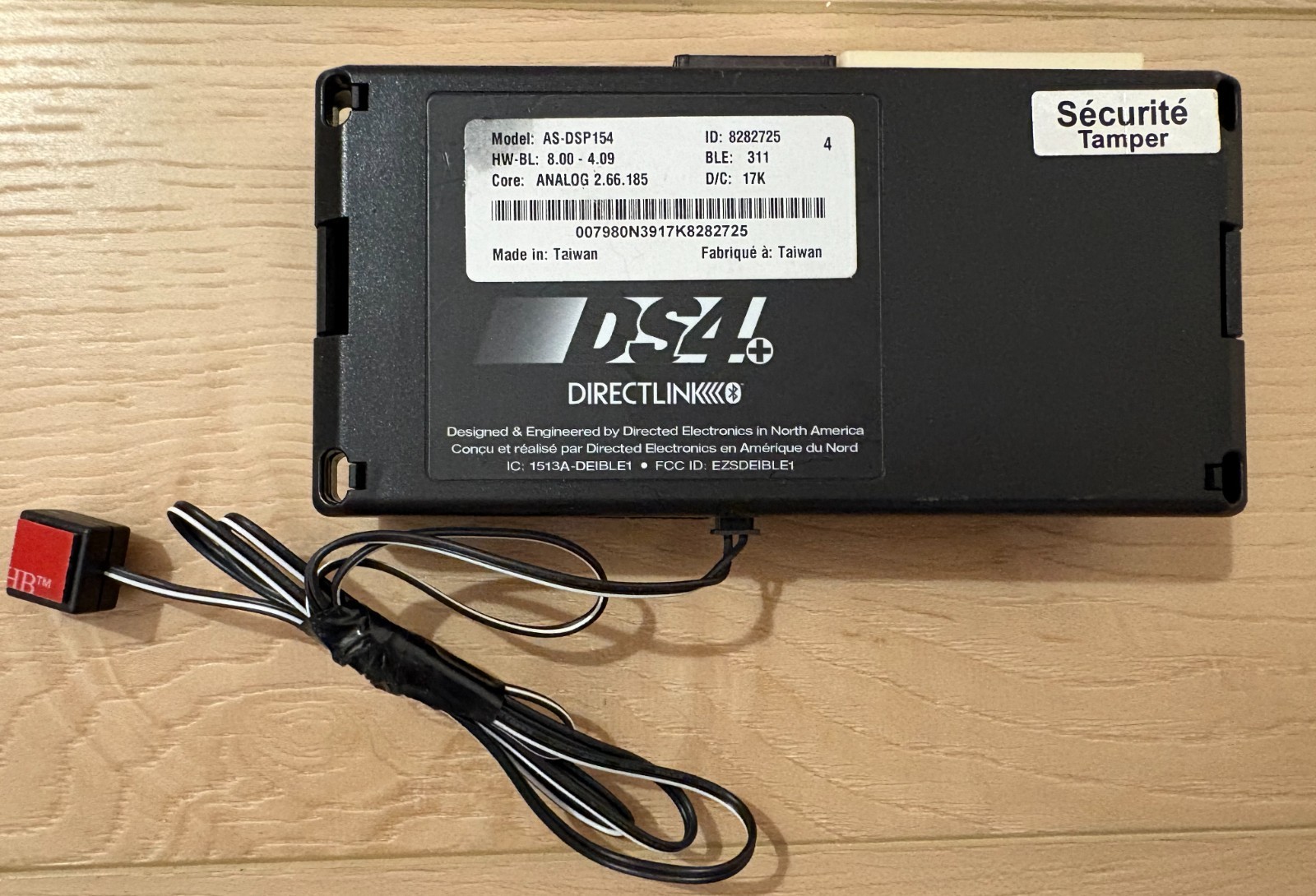Used Directed DS4+ Remote start Interface Control Module DEI DS4 Viper Python