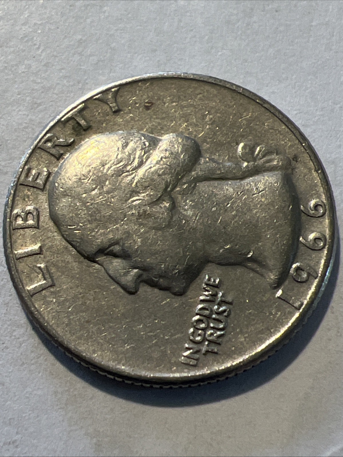 1966 Washington Quarter- No Mint Mark