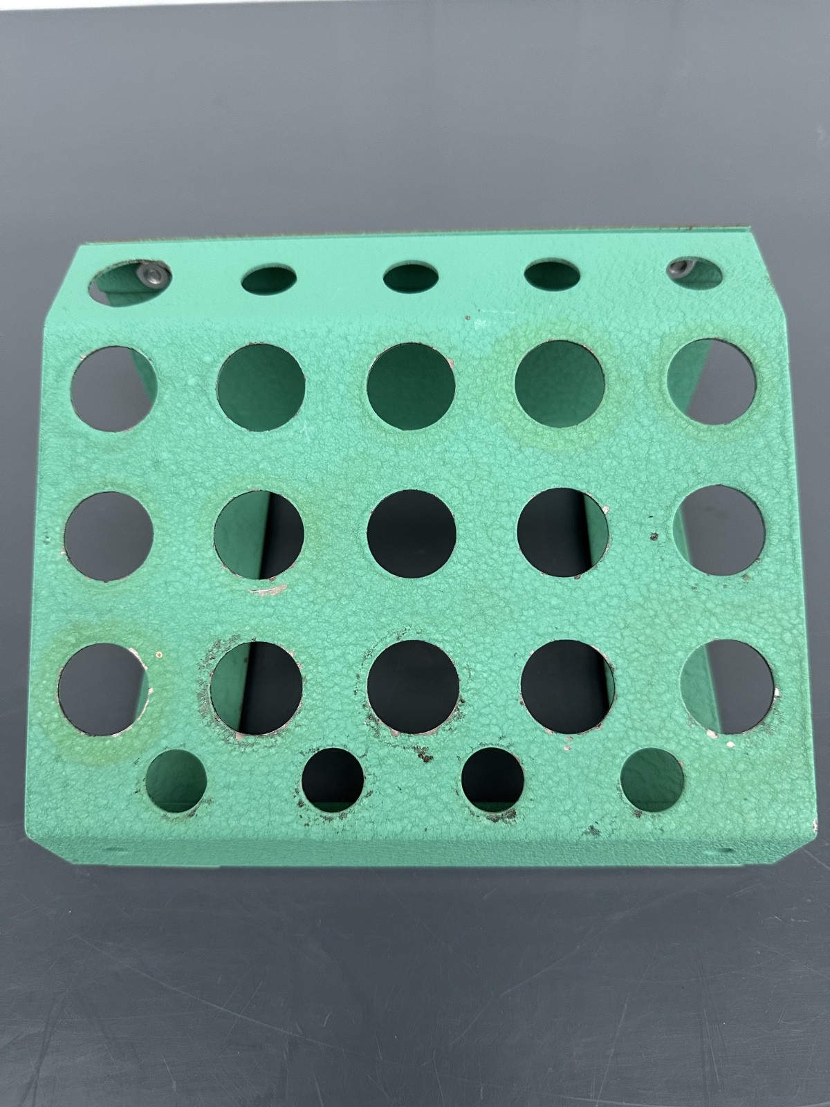 Vintage RCBS Reloading Dies Storage Metal Rack