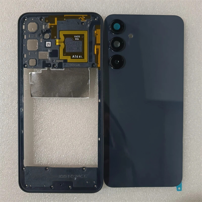 Middle Frame +Battery Back Cover Rear Door Cover For Samsung Galaxy A16 5G A166