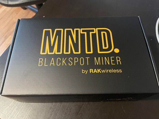 MNTD Rak Helium Miner BLACKSPOT US915 HNT Black Hotspot *IN HAND* FAST SHIPPING