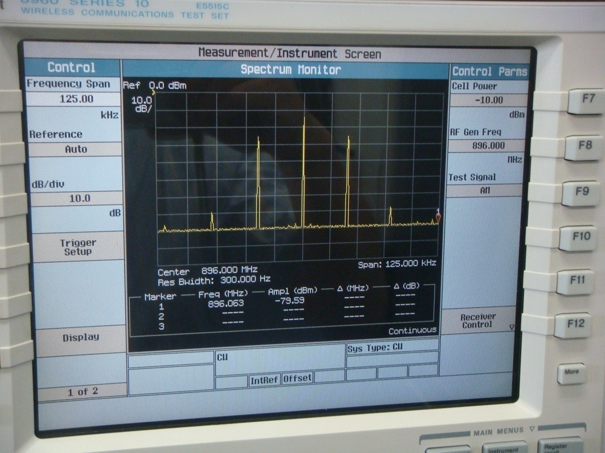 Agilent E5515C Wireless Communication Test Set Japan